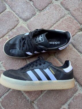adidas Sambae sneakers in the Core Black/Cloud White